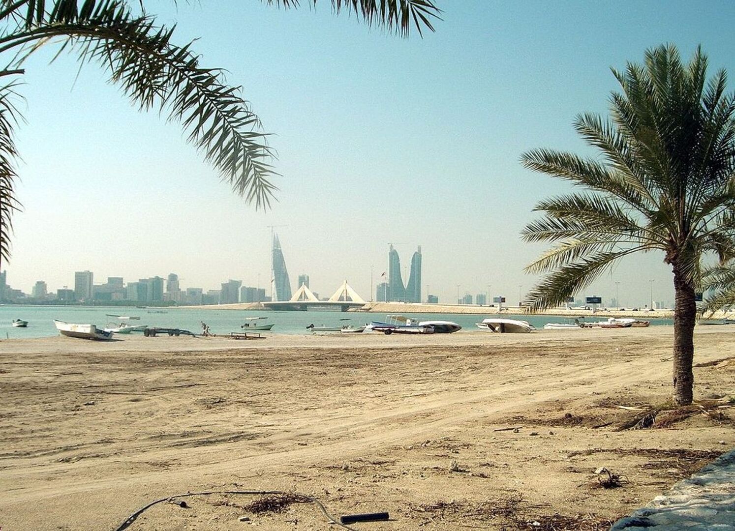 Bahrain City and Desert